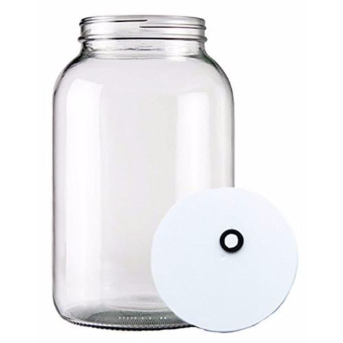 Wide Mouth Glass Jar NO Lid - 1 Gallon - Home Brew Ohio